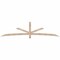 Ekena Millwork Alberta Smooth Timber Gable Bracket, Douglas Fir, 108"W x 27"H x 1 1/2"D x 3 1/2"F, 6/12 Pitch GBW108X27X0204ALB00SDF - alternate 1
